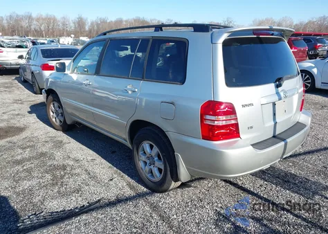 2003 Toyota Highlander V6 из США, поврежденный, VIN JTEGF21A830121021